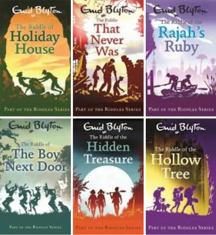 The Riddle Series Set Of 6 Books – Books and You