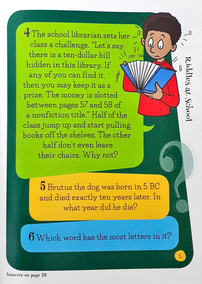 Riminy Riddle Riddle Me This : Riddles at School – Books and You