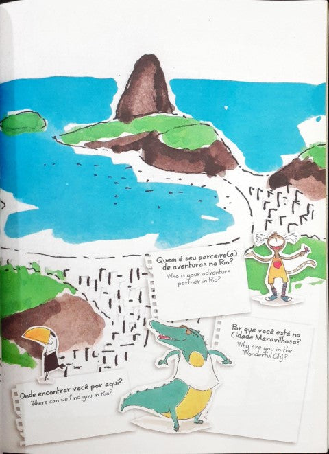 Caderno De Aventuras Rio De Jumeiro - Book Of Adventures Rio De Janero