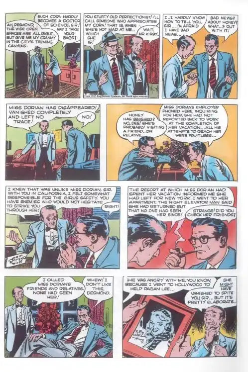 Rip Kirby : Death In The Doll's house