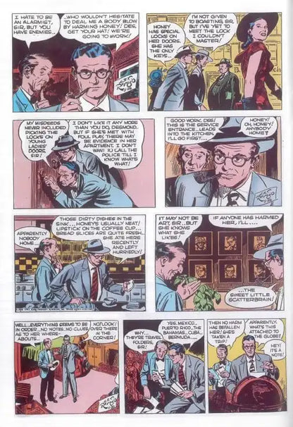 Rip Kirby : Death In The Doll's house