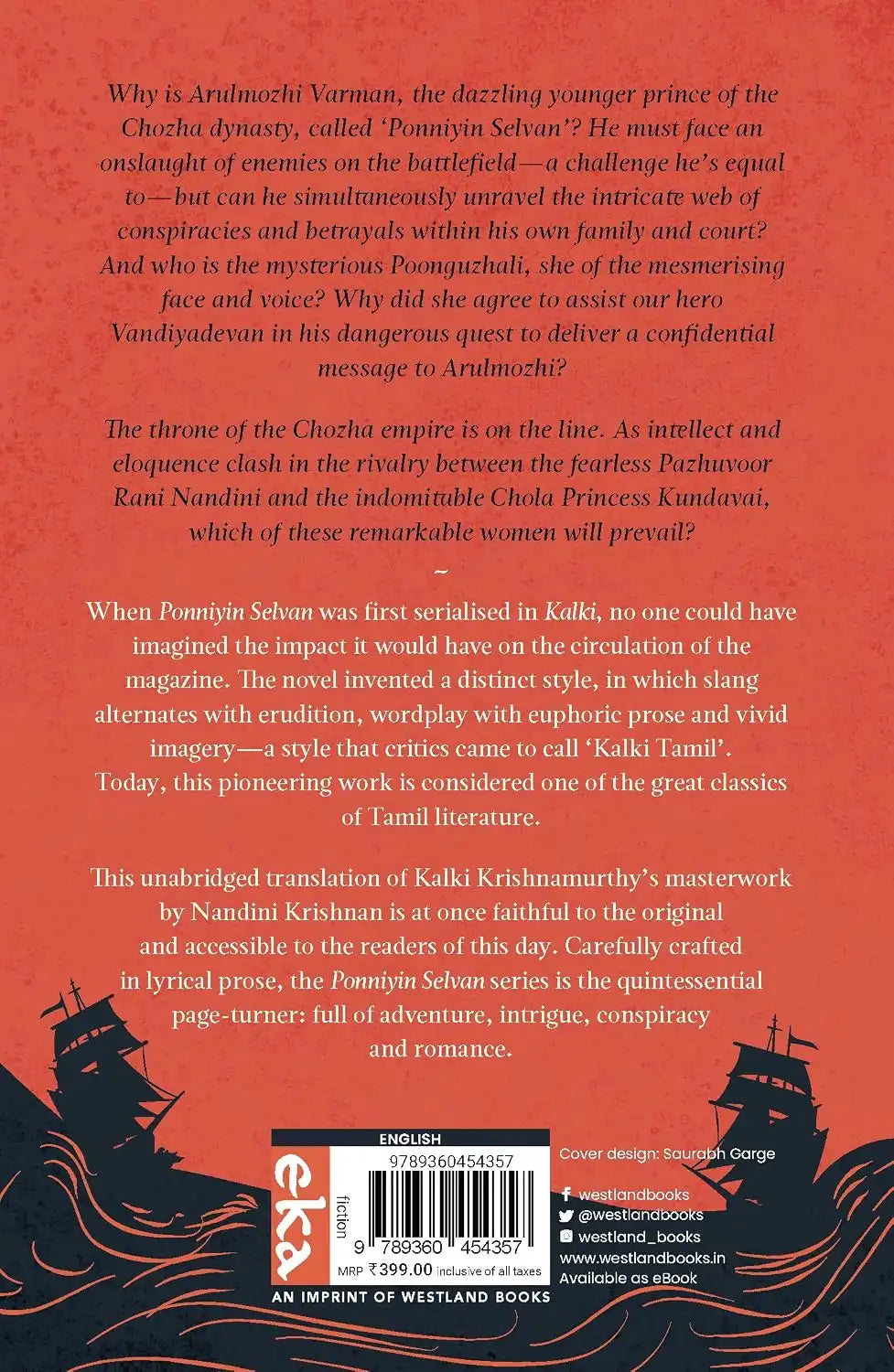 River Prince (Ponniyin Selvan Book 3)
