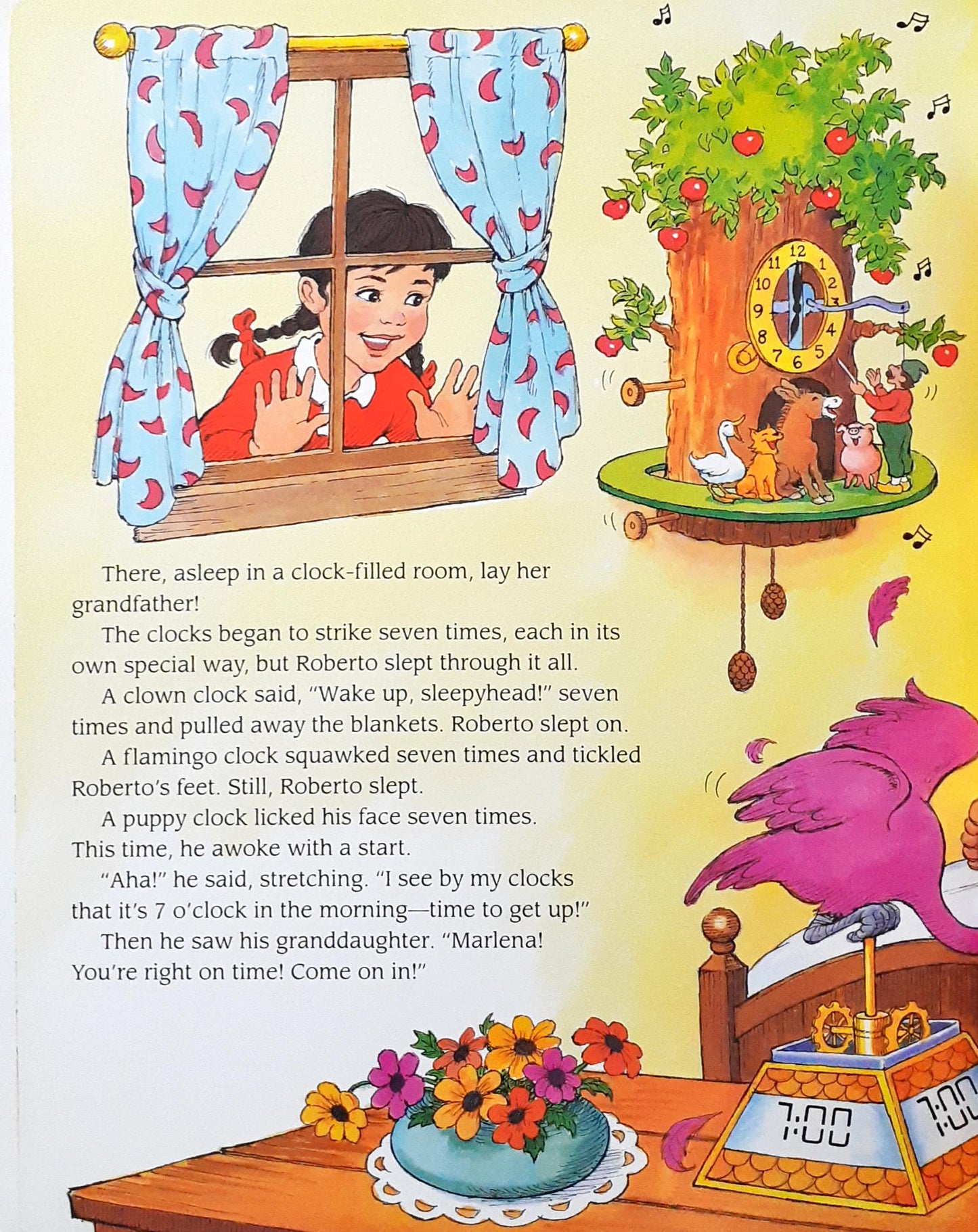 Time Life Early Learning Program Roberto's Magical Clocks A Book About Telling Time (P)