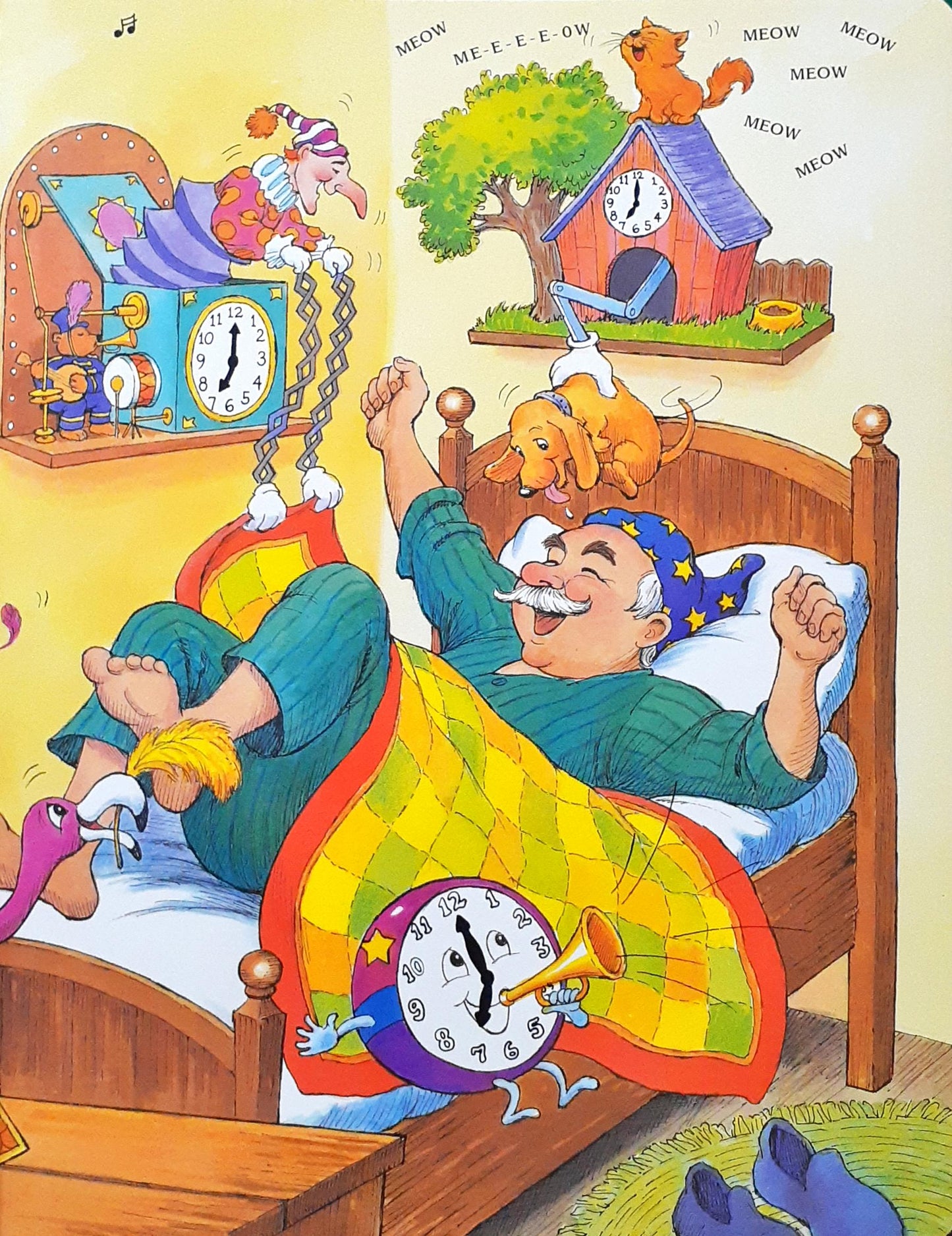 Time Life Early Learning Program Roberto's Magical Clocks A Book About Telling Time (P)