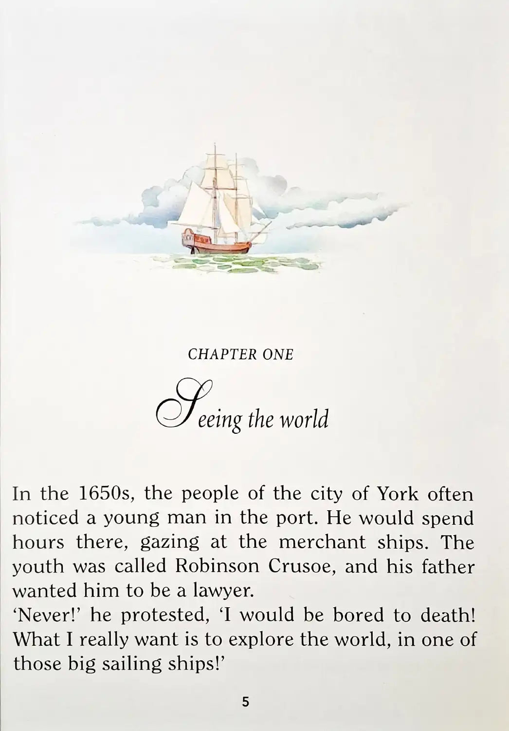 Junior Classics : Robinson Crusoe