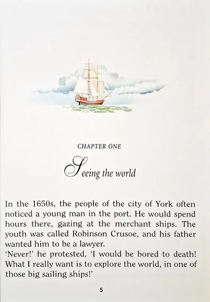 Junior Classics : Robinson Crusoe