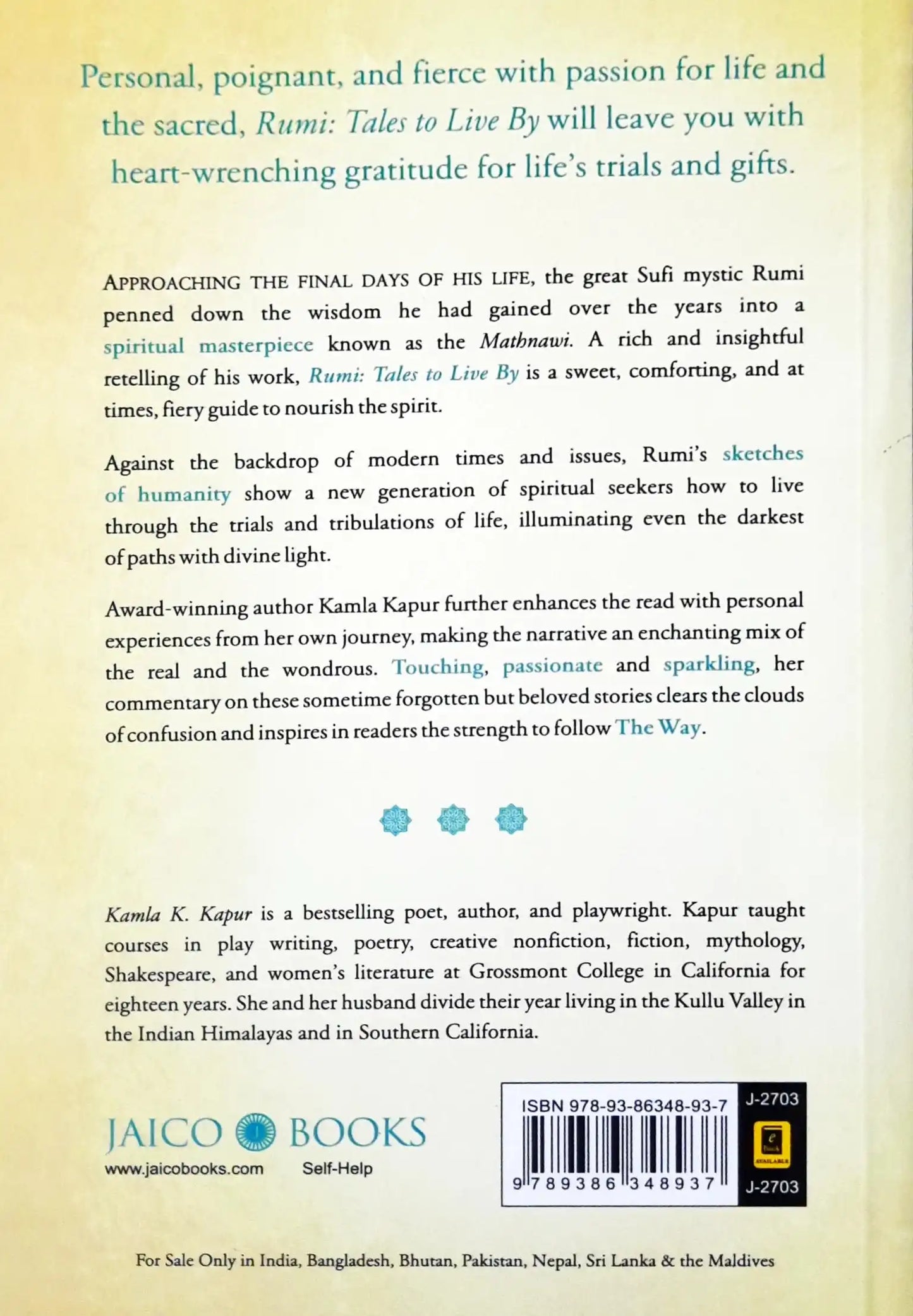 Rumi: Tales to Live By