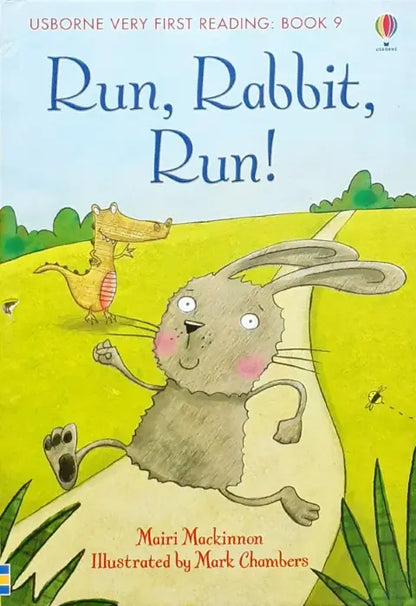 Usborne Very First Reading Run Rabbit Run (HC)