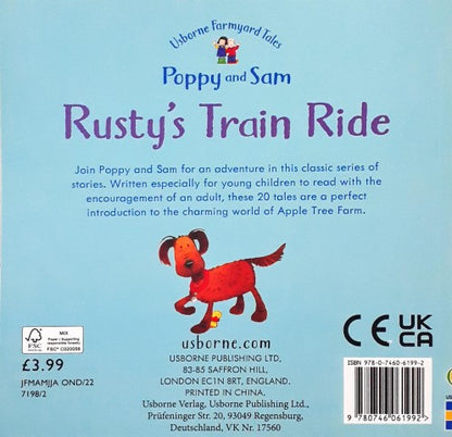 Usborne Farmyard Tales 19 Poppy and Sam Rusty's Train Ride