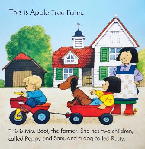 Usborne Farmyard Tales 19 Poppy and Sam Rusty's Train Ride – Books and You