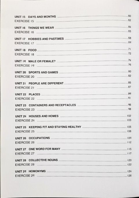 SAP Complete Vocabulary For Primary Level