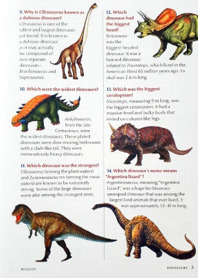 200 Questions and Answers Dinosaurs