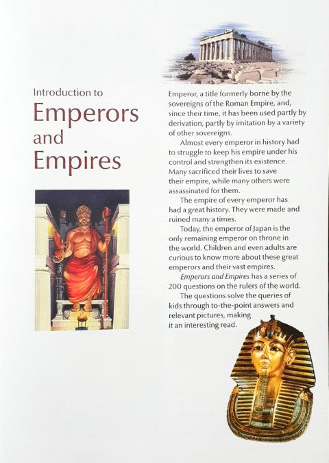 200 Questions and Answers Emperors and Empires