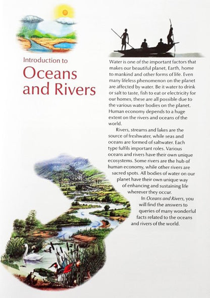 200 Questions and Answers Oceans and Rivers