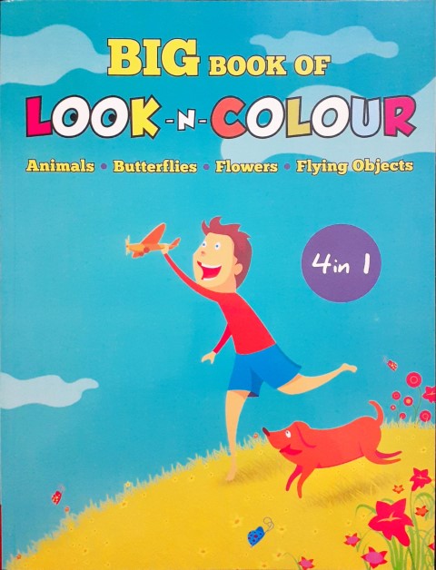 Big Book Of Look n Colour (4 in 1)