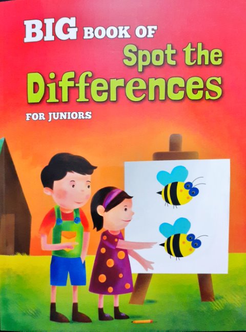 Big Book Of Spot The Differences For Juniors