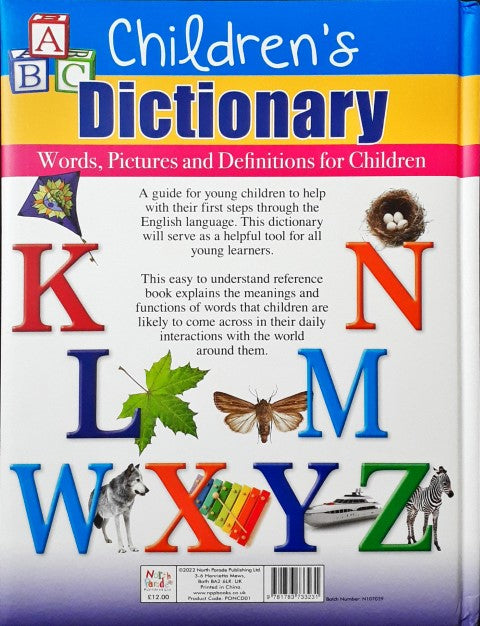 Children's Dictionary Words Pictures and Definitions for Children