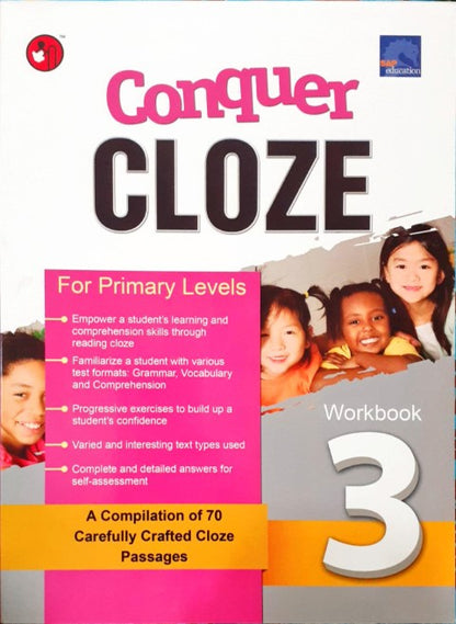 SAP Conquer Cloze For Primary Level Workbook 3