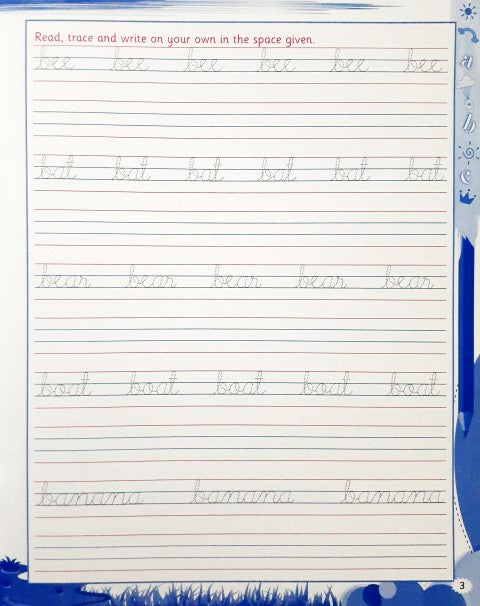 Cursive Writing - Words & Sentences