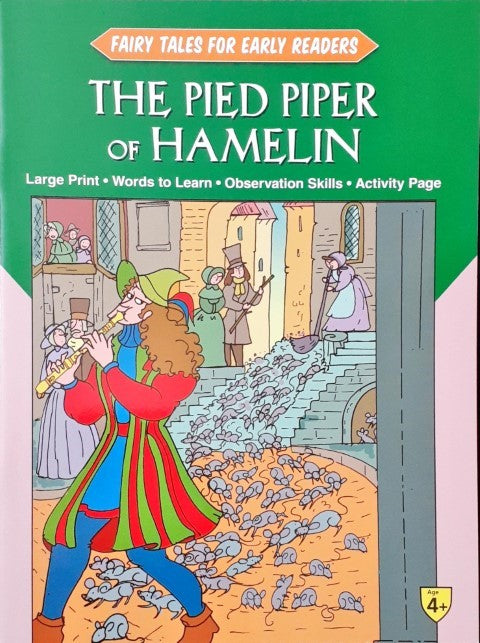 The Pied Piper of Hamelin - Fairy Tales For Early Readers