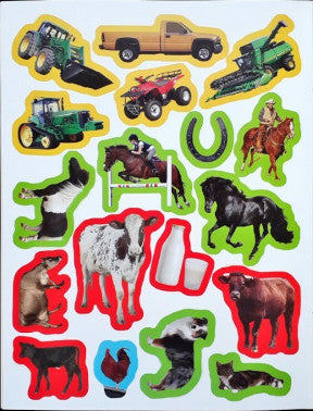 First Concepts Sticker Farm Over 100 Early Learning Stickers