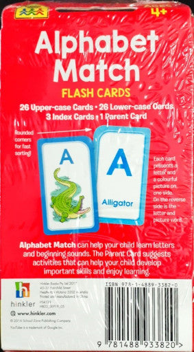 Alphabet Match Flash Cards