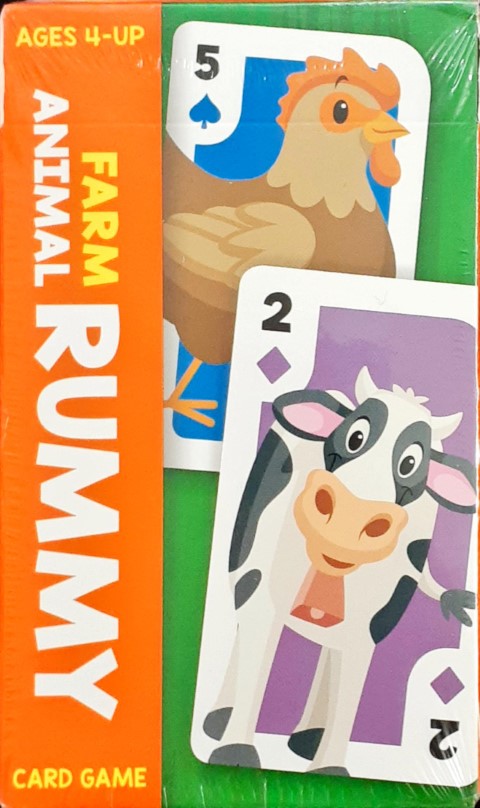 Farm Animal Rummy Card Game