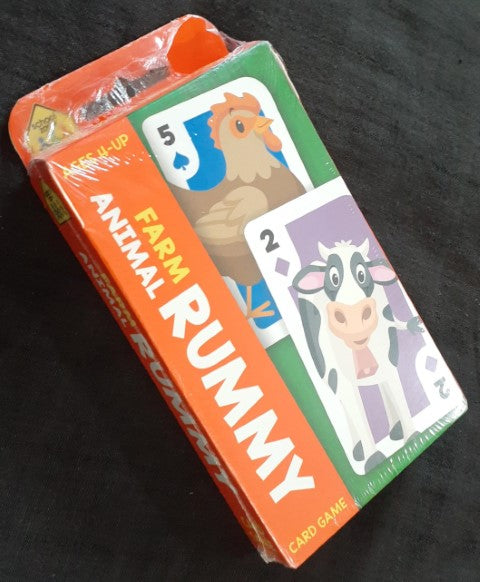 Farm Animal Rummy Card Game