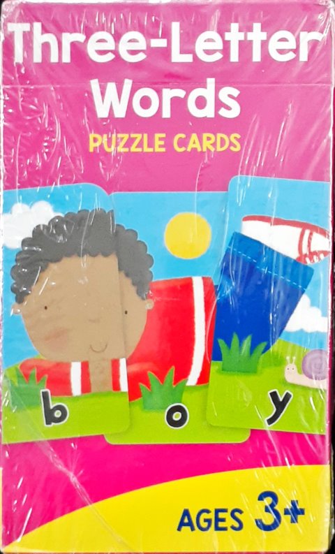 Three Letter Words Puzzle Cards – Books and You