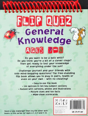 Flip Quiz General Knowledge Ages 7-8