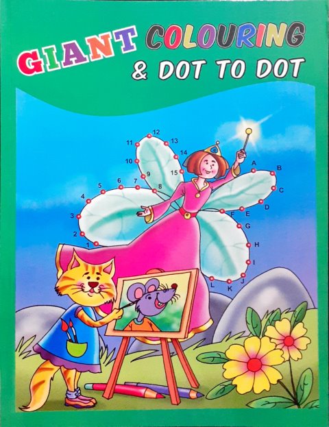 Giant Colouring & Dot To Dot