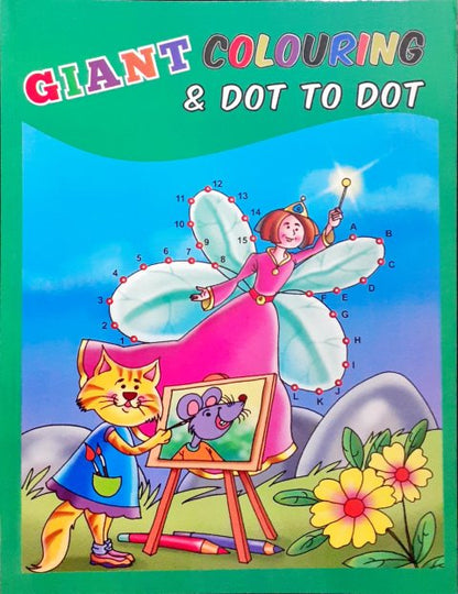 Giant Colouring & Dot To Dot