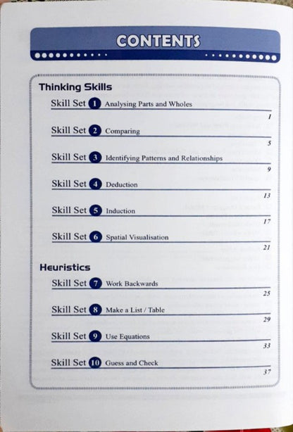 SAP Mathematics Thinking Skills & Heuristics Primary 6