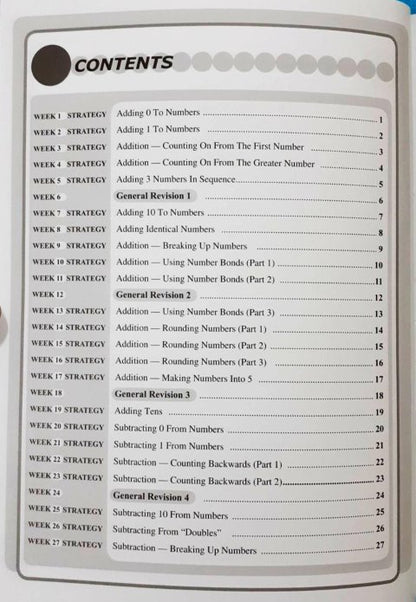 SAP Mental Mathematics Book 1 - Strategies And Process Skills To Develop Mental Calculation