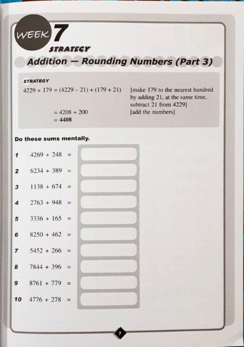 SAP Mental Mathematics Book 3 - Strategies And Process Skills To Develop Mental Calculation