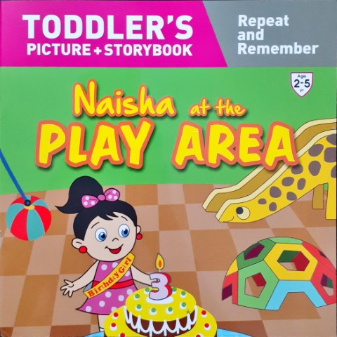 Naisha at the Play Area