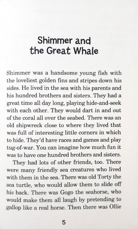 Shimmer And The Great Whale And Other Stories