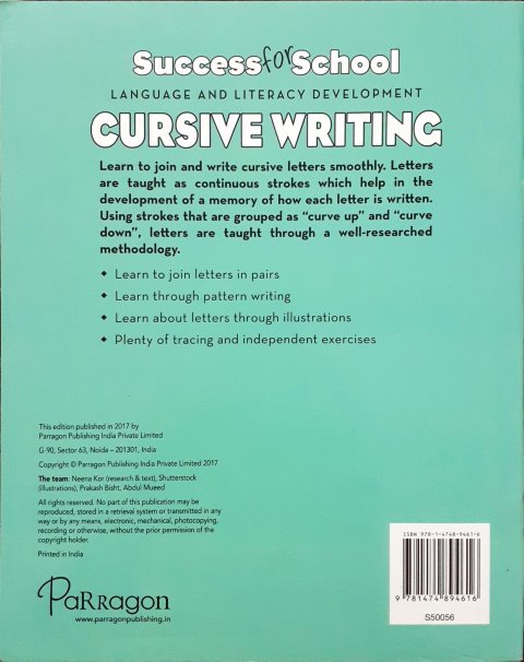 Cursive Writing - Grouping Letters – Books and You