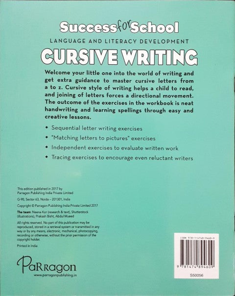 Cursive Writing - Letters