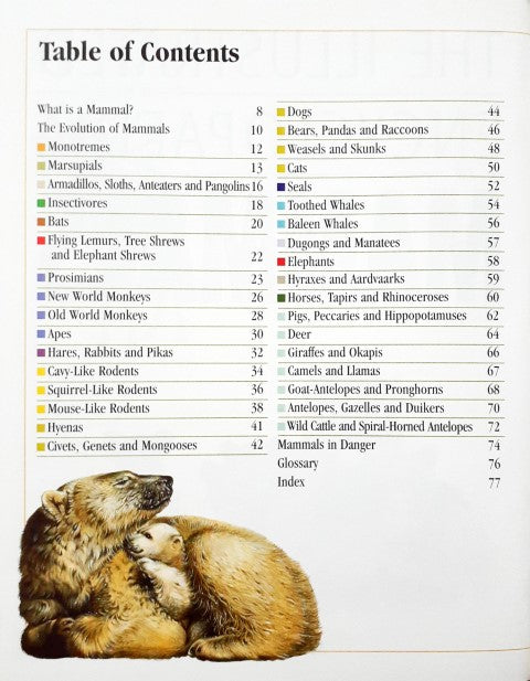 The Illustrated Encyclopedia Of Mammals