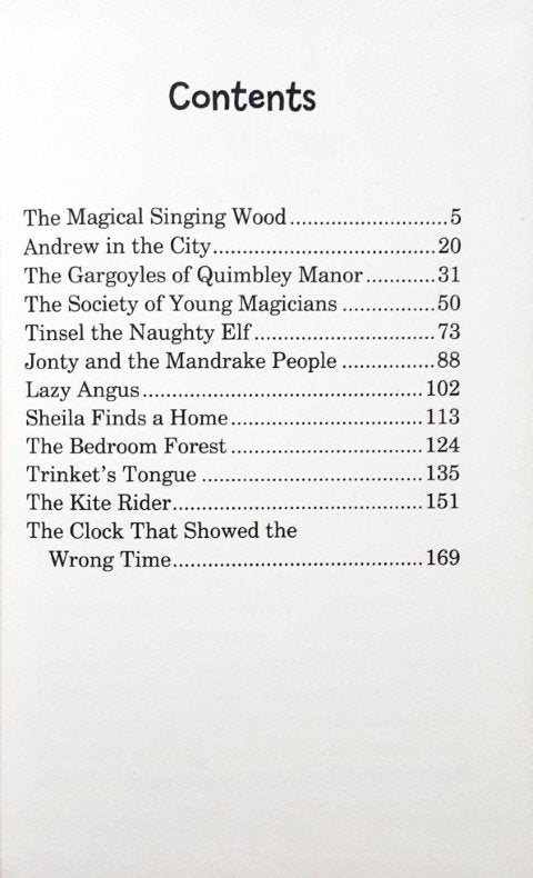 The Magical Singing Wood And Other Stories