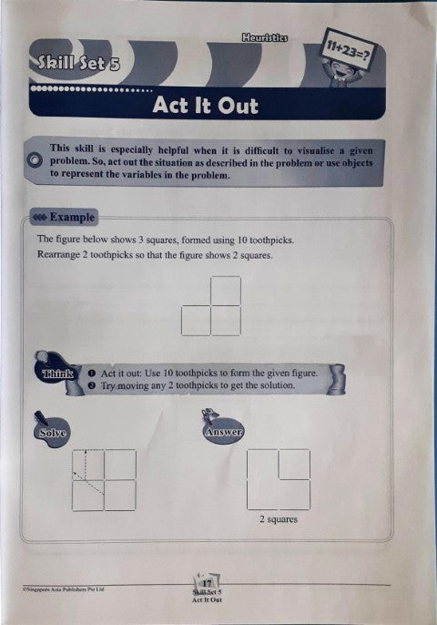 SAP Mathematics Thinking Skills & Heuristics Primary 3