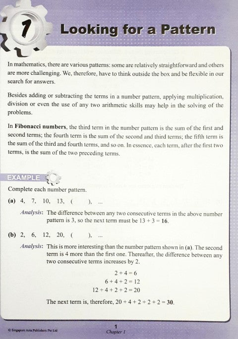 SAP Maths Olympiad Beginner Secondary Level