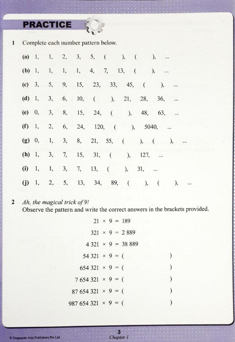 SAP Maths Olympiad Beginner Secondary Level