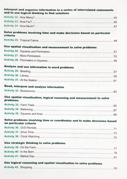 SAP Solve Non Routine Real World Mathematics Problems Primary Levels Workbook 4