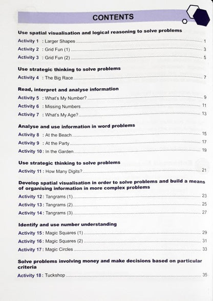 SAP Solve Non Routine Real World Mathematics Problems For Primary Levels Workbook 3