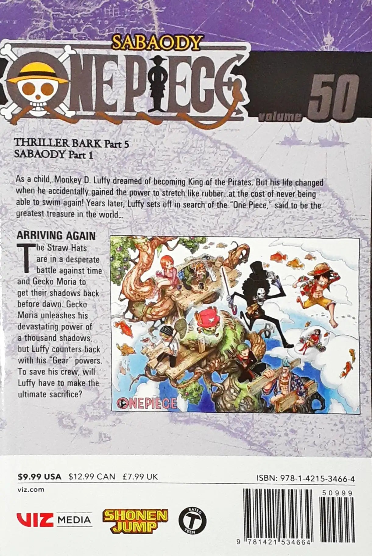 One Piece : Volume 50 : Arriving Again