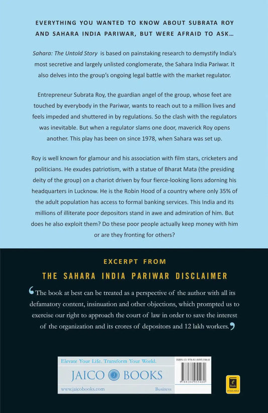 Sahara : The Untold Story