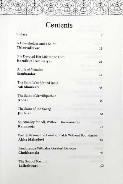 Saints of Bharat: Their Lives, Devotion, and Miracles