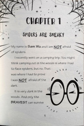 Sam Wu is Not Afraid of Spiders